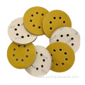 5 inch yellow abrasive sanding paper discs